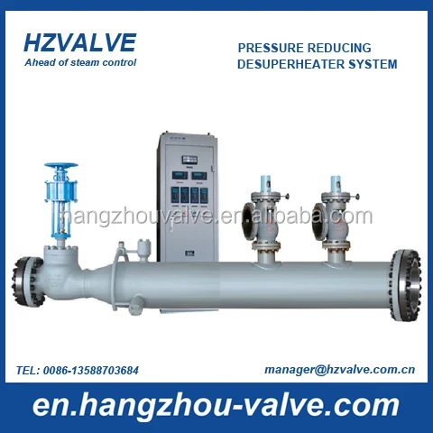 Pressure reducing desuperheater control system