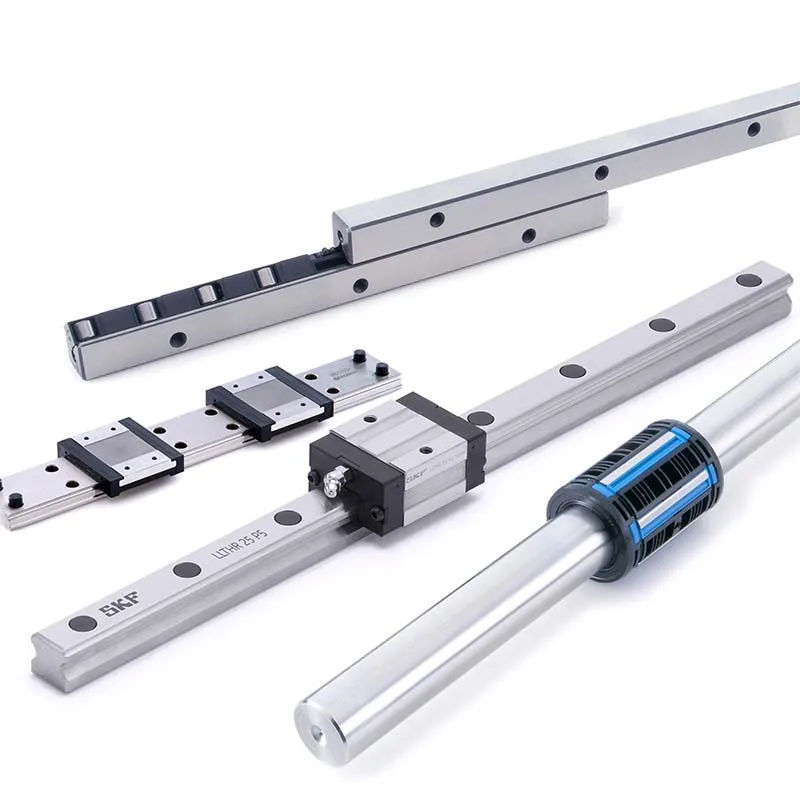 Bidirectional threaded rod linear guide for cnc with linear actuator