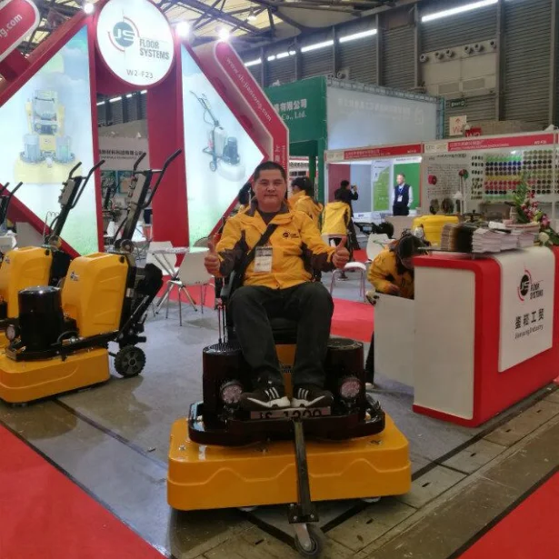 Ride on concrete marble grinder for big area grinding polishing