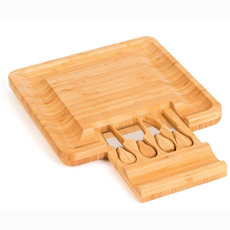 High Quality Serving Tray Bamboo cheap Large board cheese