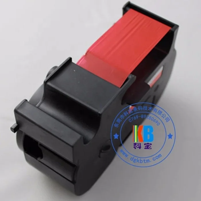 FP T1000, Pitney Bowes B700  , Frama Ecomail Fluorescent red ribbon ink cartridge