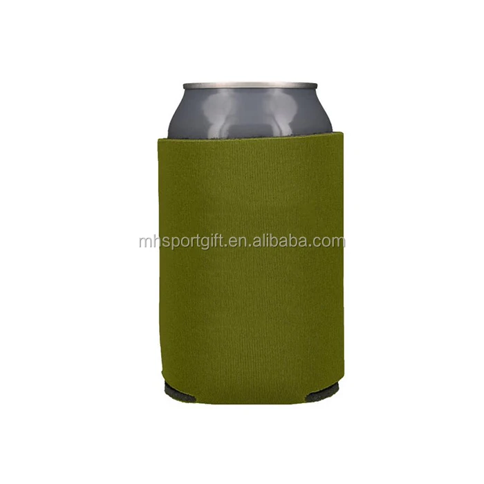 
2021 Personalized Can Coolers Manufacturer Low Minimum Order Custom Colorful Logo Neoprene Beer Coozy for Gift 