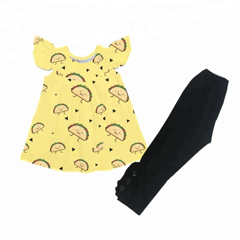 
wholesale children clothing usa leaves print fall baby clothes sets kids clothing wholesale 