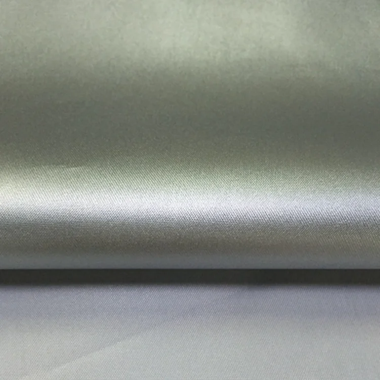 170T Polyester Taffeta Silver Coating Fabric