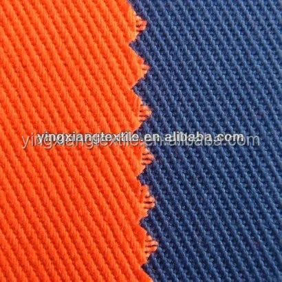 Plain Dyed Lightweight Poplin Fabric cotton/polyester TC 65/35 twill fabric for workwear uniform