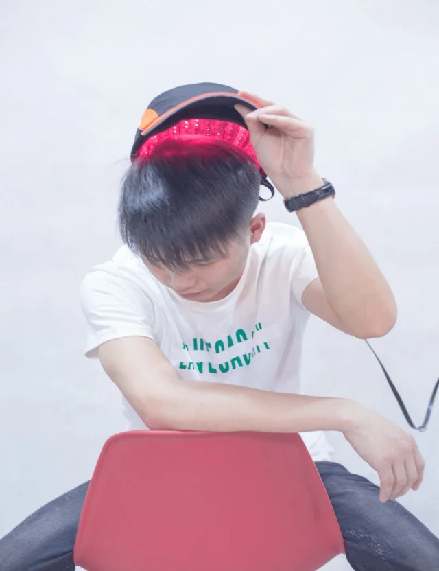 pain therapy hair regrowth laser cap with CE proved