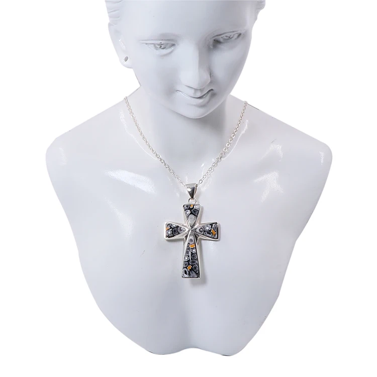 Y&R  Original Design Jewelry Luxury 925 Sterling Silver Cross  Necklace For Women Men Unisex