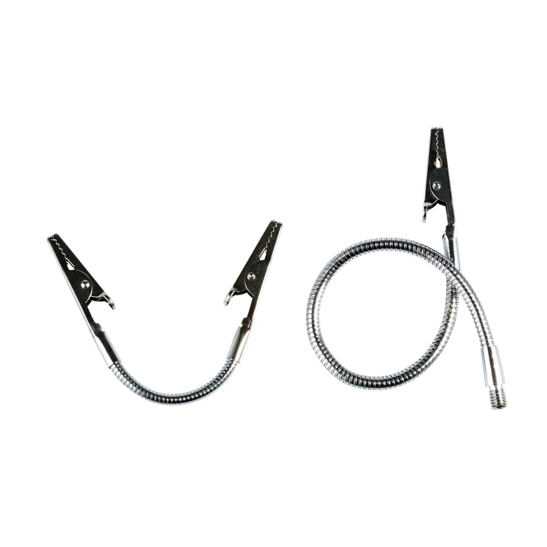 Stainless steel  adjustable flexible spring gooseneck crocodile clip China supplier