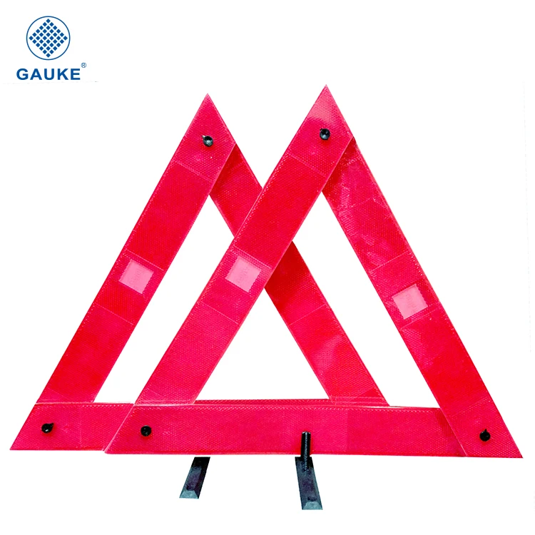 Warning triangle roadside triangle warning