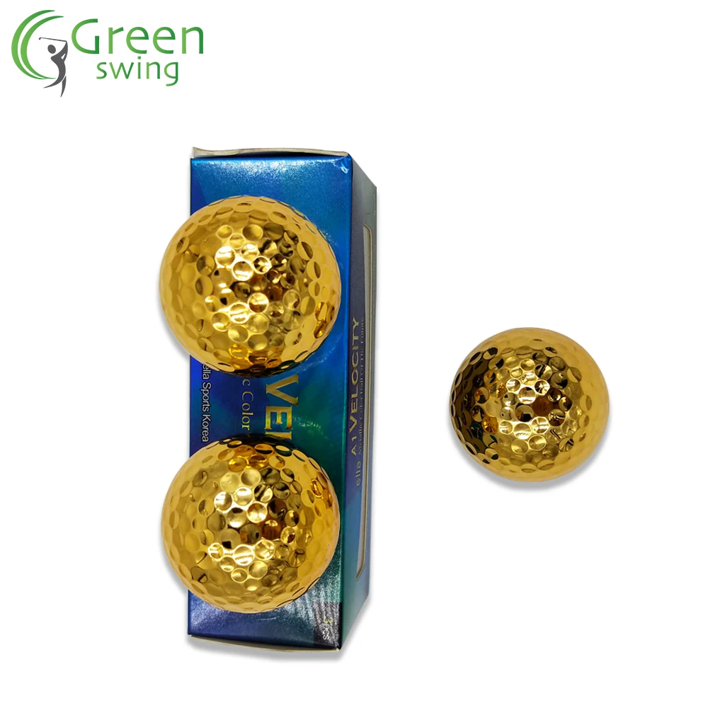 
Wholesale Golden Golf Balls 