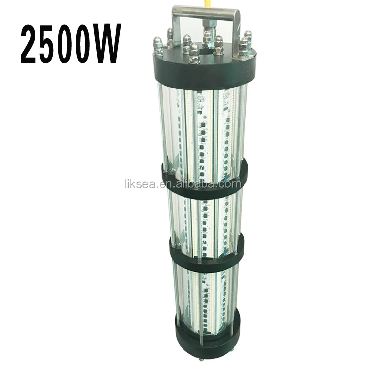 Underwater light 3000W LED Light for Lure Fish Attracting fish lamp