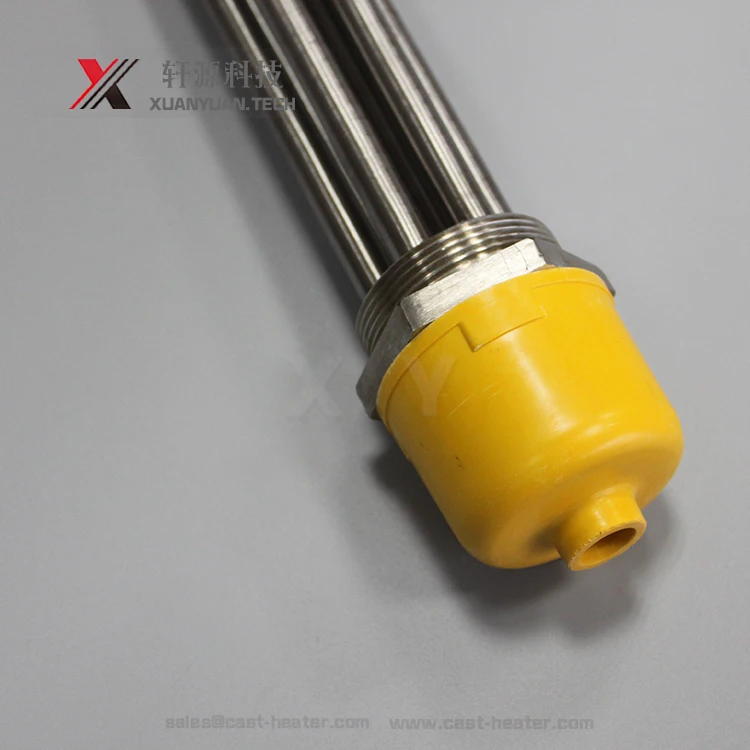 Flange tubular oil heater/electric flange heating