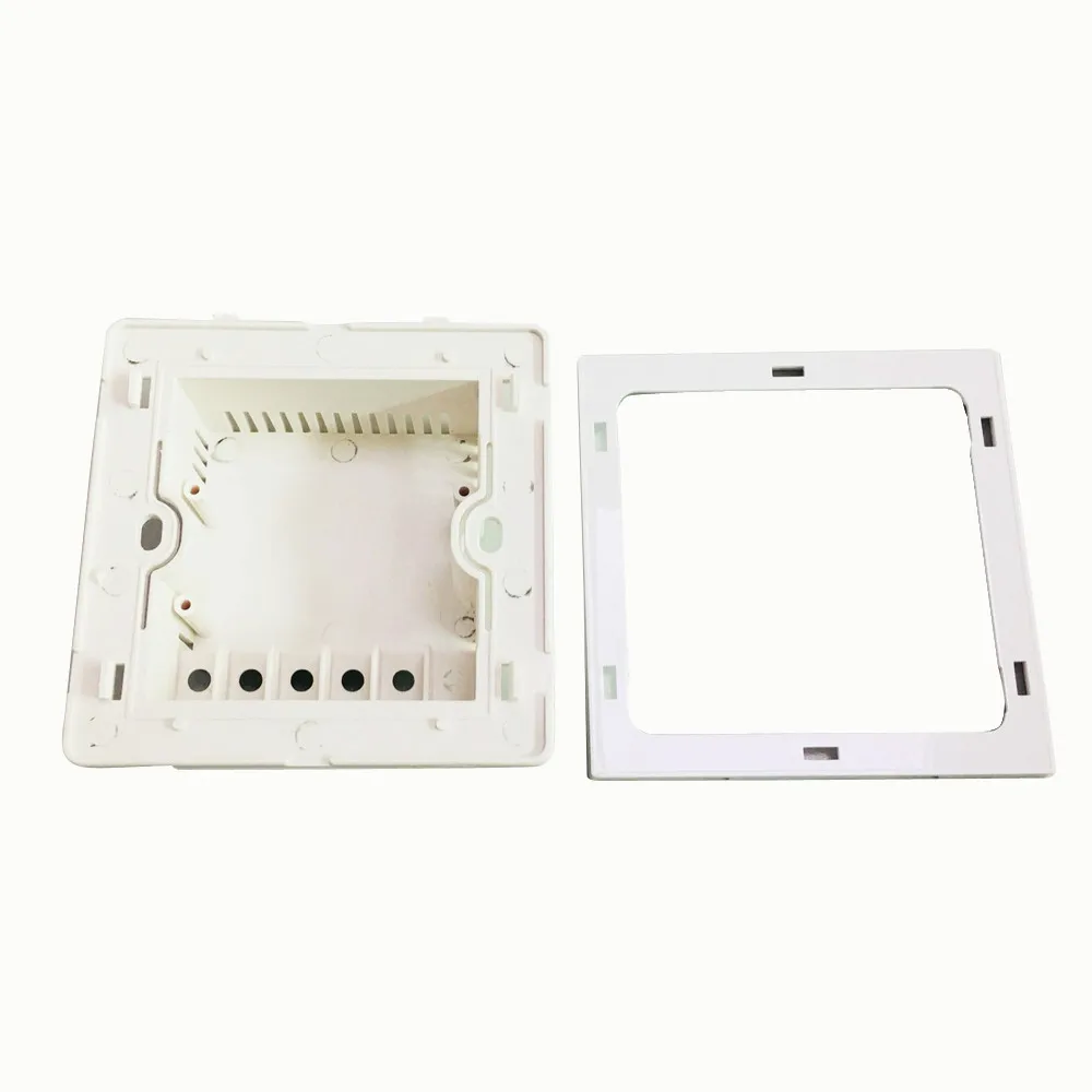 Интеллектуальный сенсорный интерфейс переключателя и беспроводной маршрутизатор белая пластиковая коробка