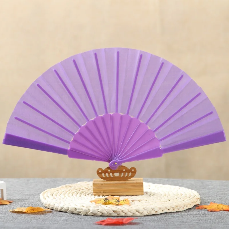 
Spanish style plastic crafts hand fan 