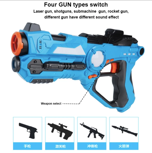 XINGYUN Infrared Battle Game Laser Gun Tag Toy Set Laser Gun For Kids laser tag gun