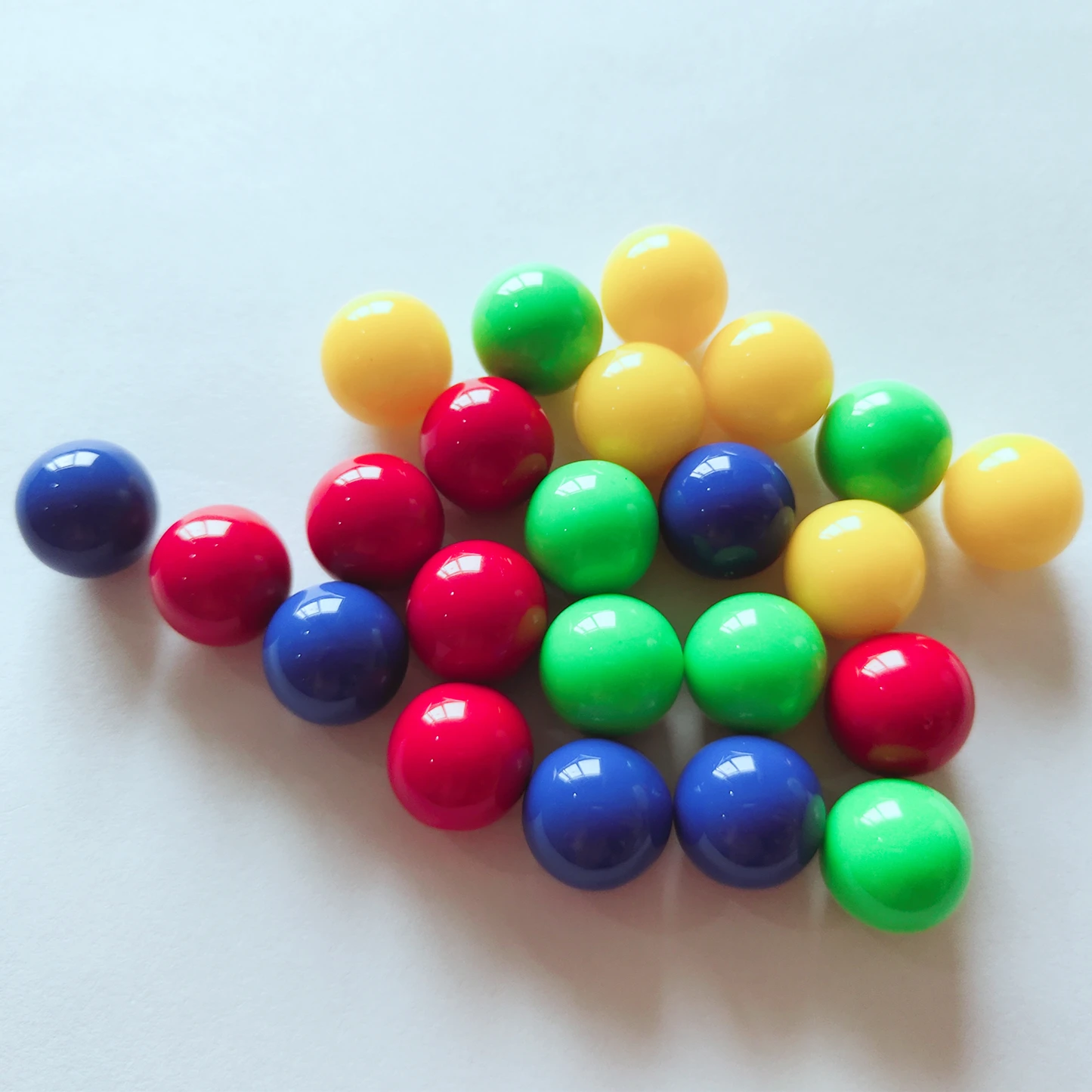 
5mm 6mm 12mm 16mm 17mm 20mm green red blue yellow white plastic acrylic clear acryl ball transparent 