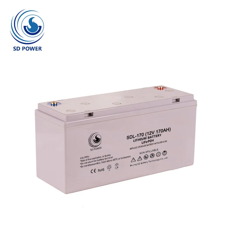
Wholesale Cheap Rechargeable 12v 170ah lifepo4 lithium ion battery with bms 