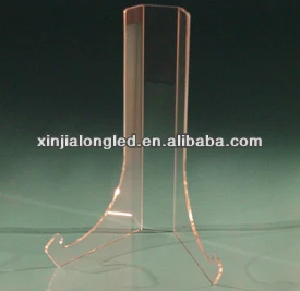 Acrylic Standing Plate Holder Clear Acrylic Giant and Deep Bowl Stand