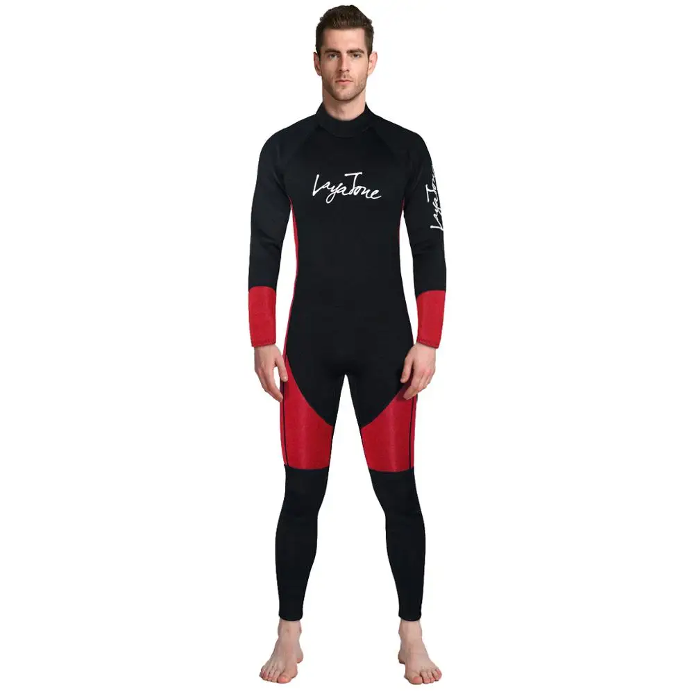 
Layatone Wetsuit Men 3mm Neoprene Diving Suit Surfing Snorkeling Spearfishing Boating Canoeing Suit Wet Suit Men 