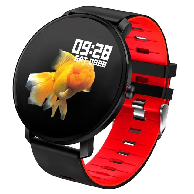 
K9 round screen multifunction watches 24 hour instruction Speed Measurement Power Rese 1.3 inch waterproof IP68 smart watch 2021 