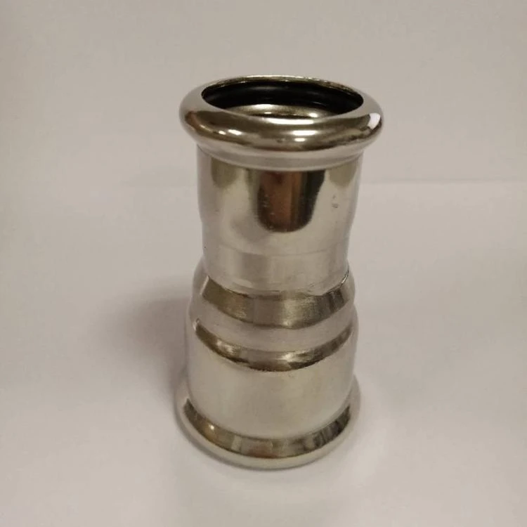 SS Press Fitting Reducing Coupler Pipe Fitting Reducer M Profile