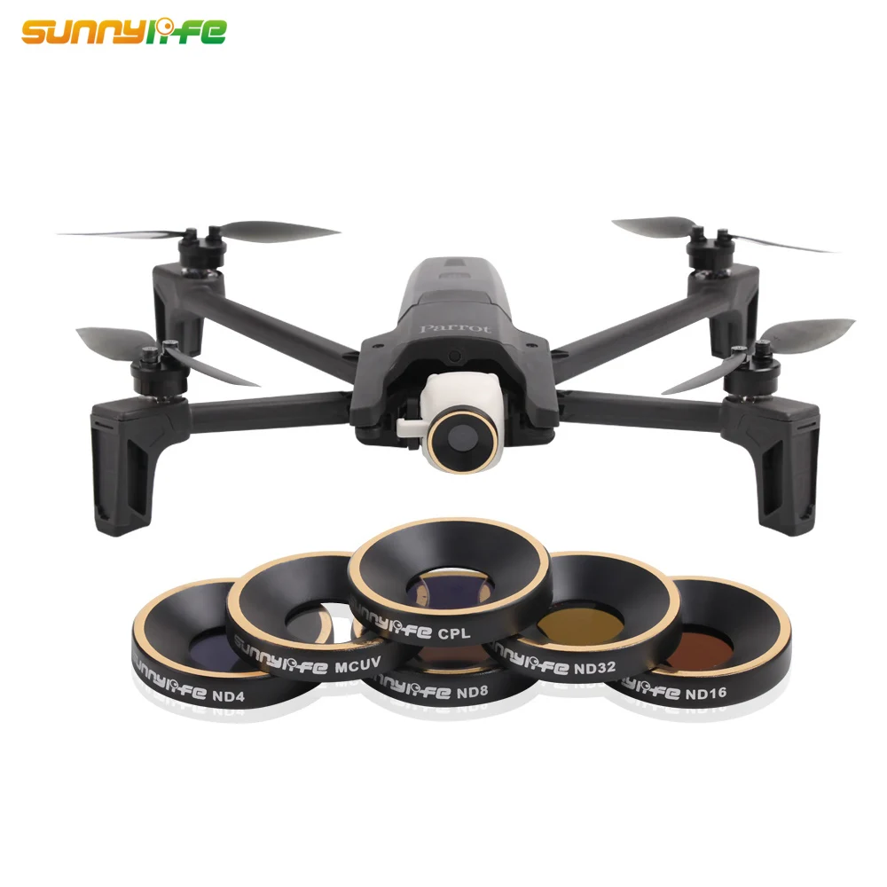 Фильтр объектива Sunnylife MCUV CPL ND4 ND8 ND16 ND32 для дрона Parrot