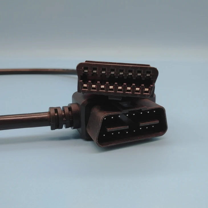 Индивидуальные круглый женский OBD2 для женского и мужского кабель