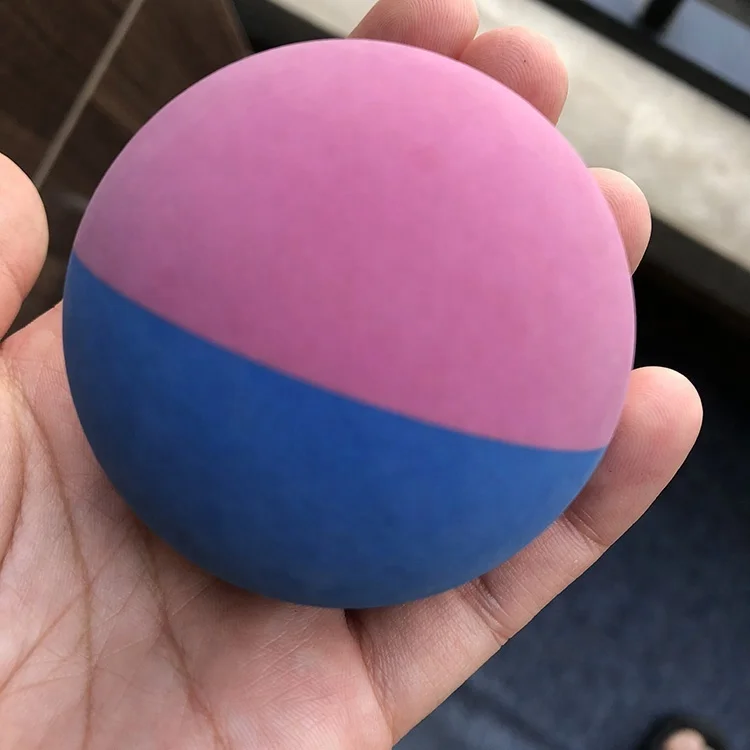 Cheap Wholesale High Bouncing 6cm racket ball Fitness Rubber American Squash Ball