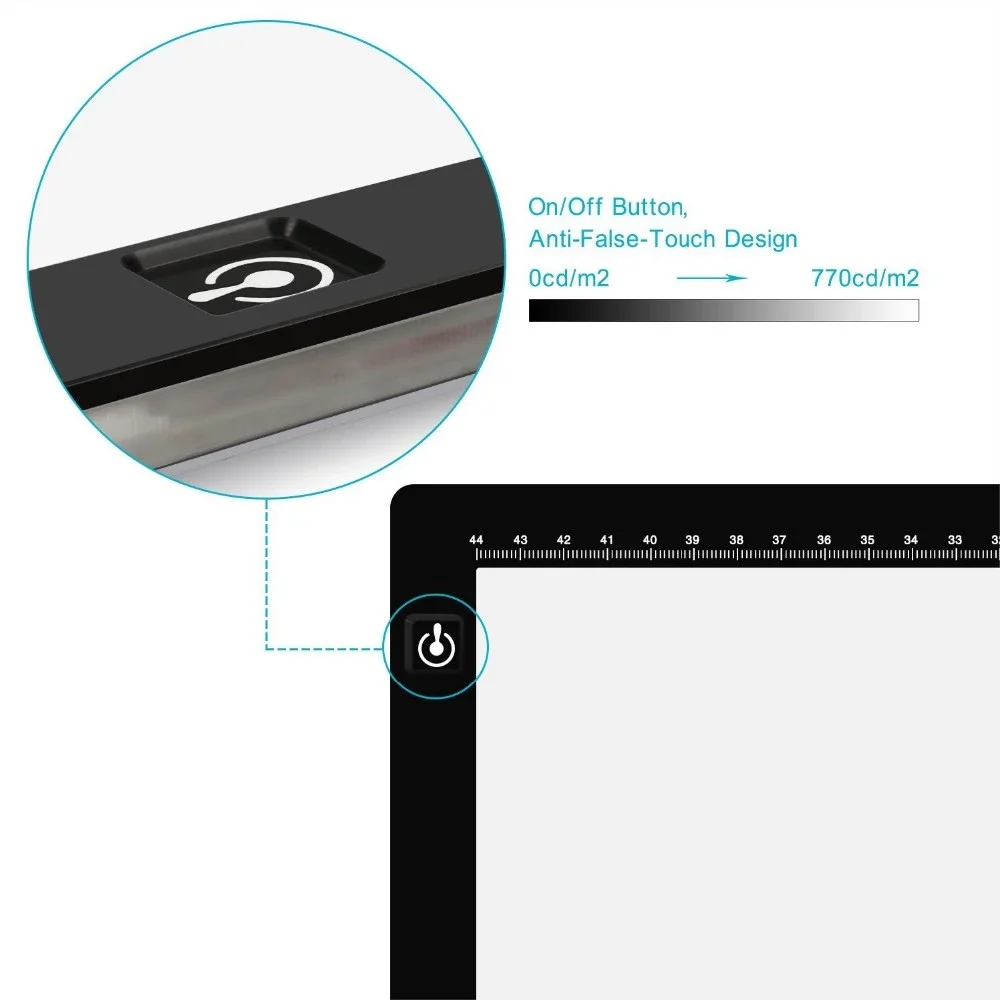 Huion LA3 other computer accessories Acrylic brightness adjustable usb box tracing board light drawing board led light pad