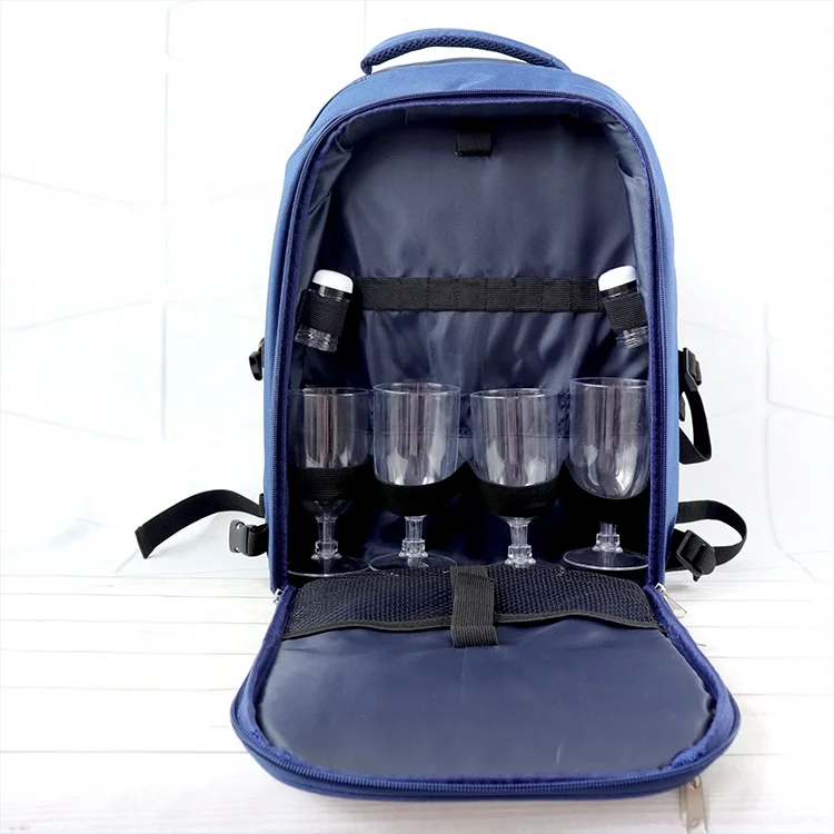 BSCI ISO LVMH Factory waterproof picnic backpack picnic canvas picnic backpack custom insulated backpack supplier