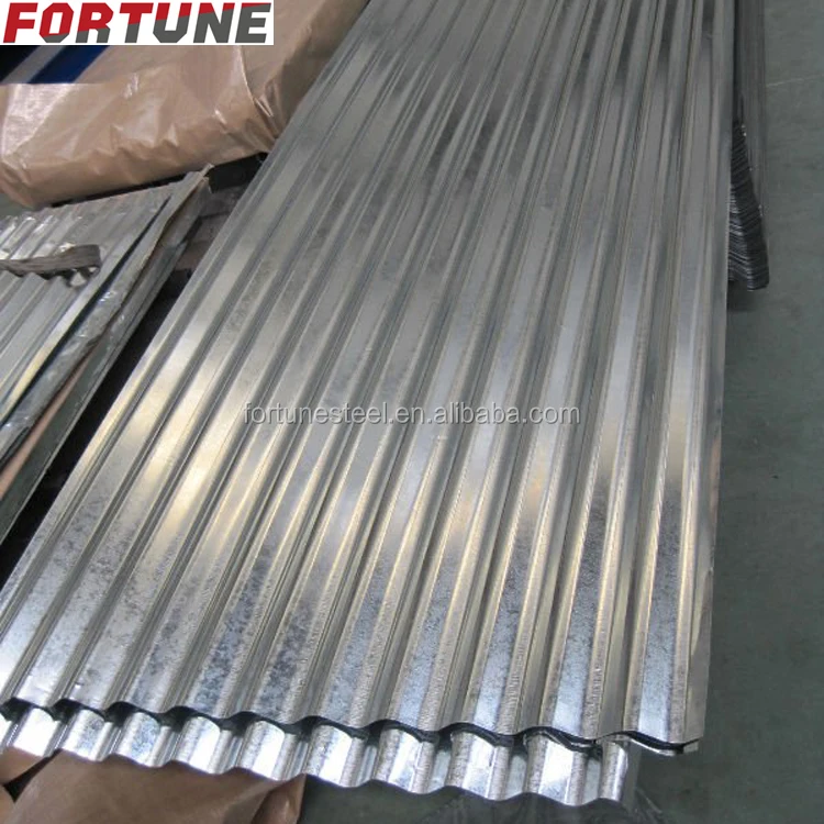 Shanghai Color Metal Galvanized and galvalume zinc corrugated roofing iron steel sheet price