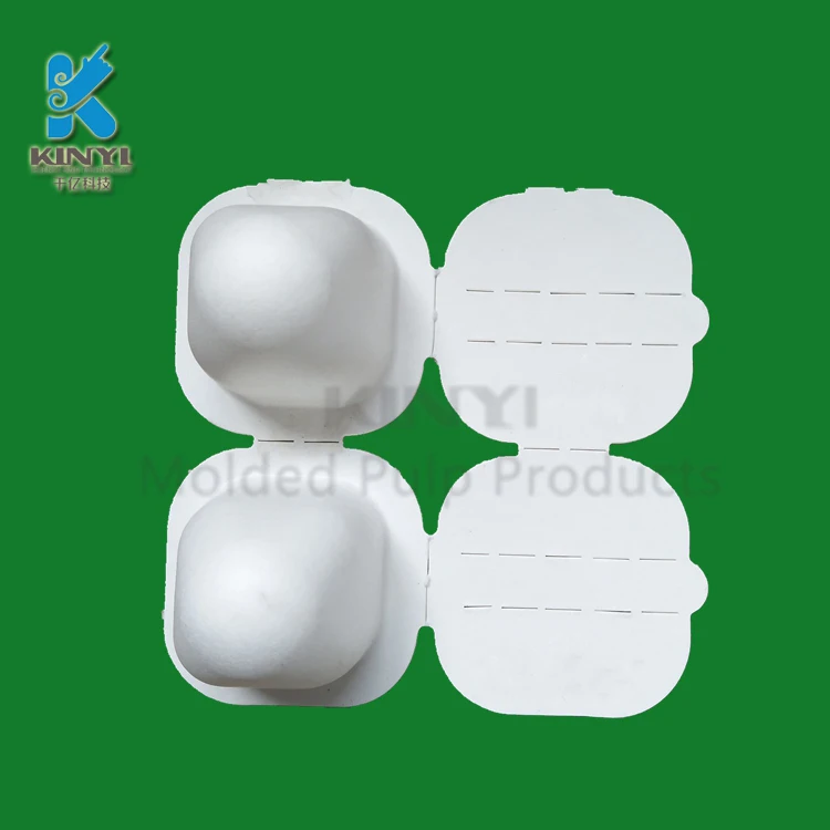 Custom Sugarcane Paper Pulp Sweet Chocolate Insert Tray Packaging Food & Beverage Packaging Embossing Bio-degradable Accept