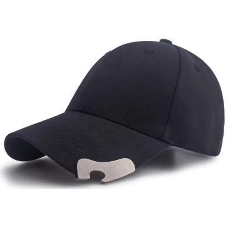 high quality custom baseball cap with bottle opener