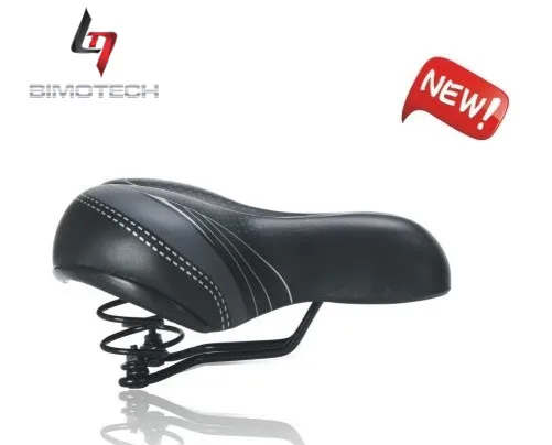 New Style Printed Spring City Comfortable Bicycle Saddle