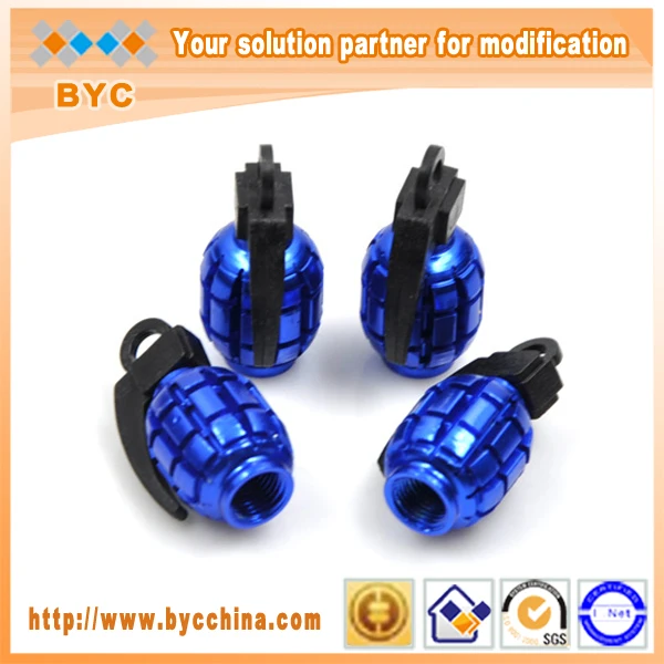 БЫК Гранаты Синий Автомобиль Шины Клапан Частей