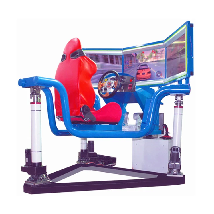 HD Display high quality  3D Car Racing driving simulator For Sale