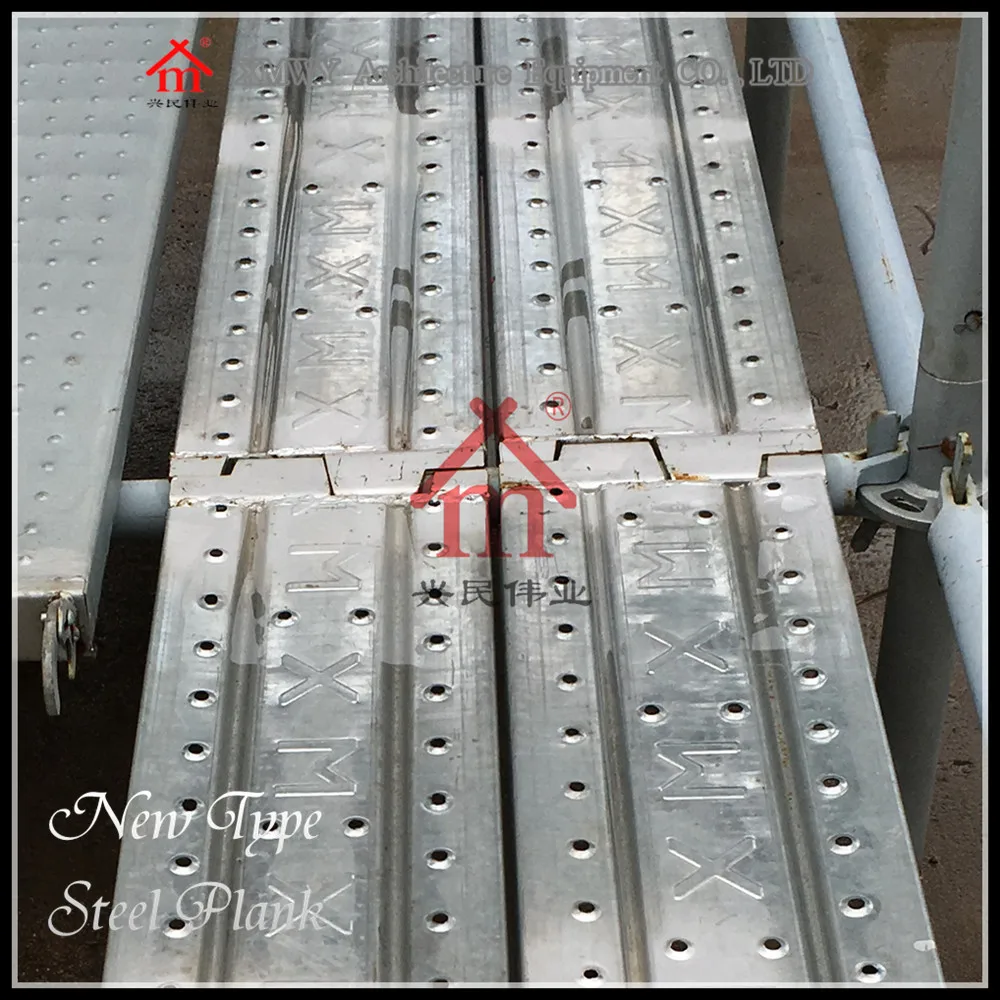 Construction Step Steel Planks Used for Working Platform