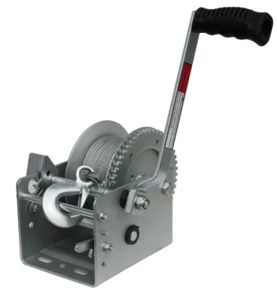 2500lbs Hand Winch with Cable Wire