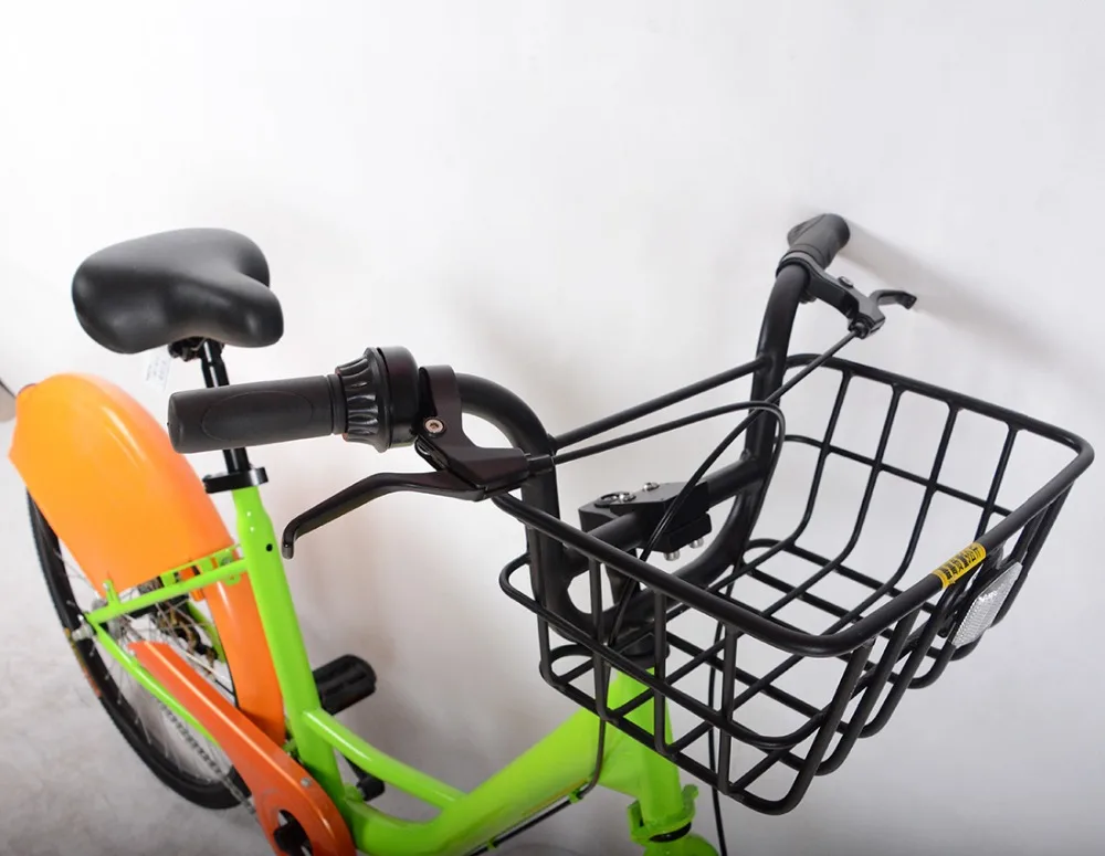 Ali supplier steel frame fork 24 inch single speed rental bicycle of GOGOBIKE