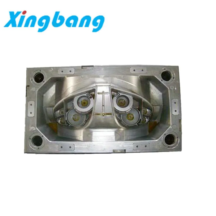 Customized Design die of auto LED light/car headlight lamp plastic mould