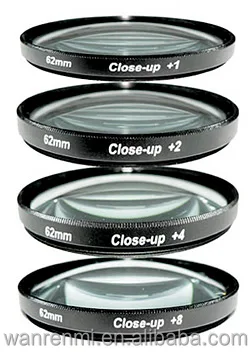 + 1 + 2 + 4 + 8 увеличительный макрофильтр для объектива цифровой камеры
