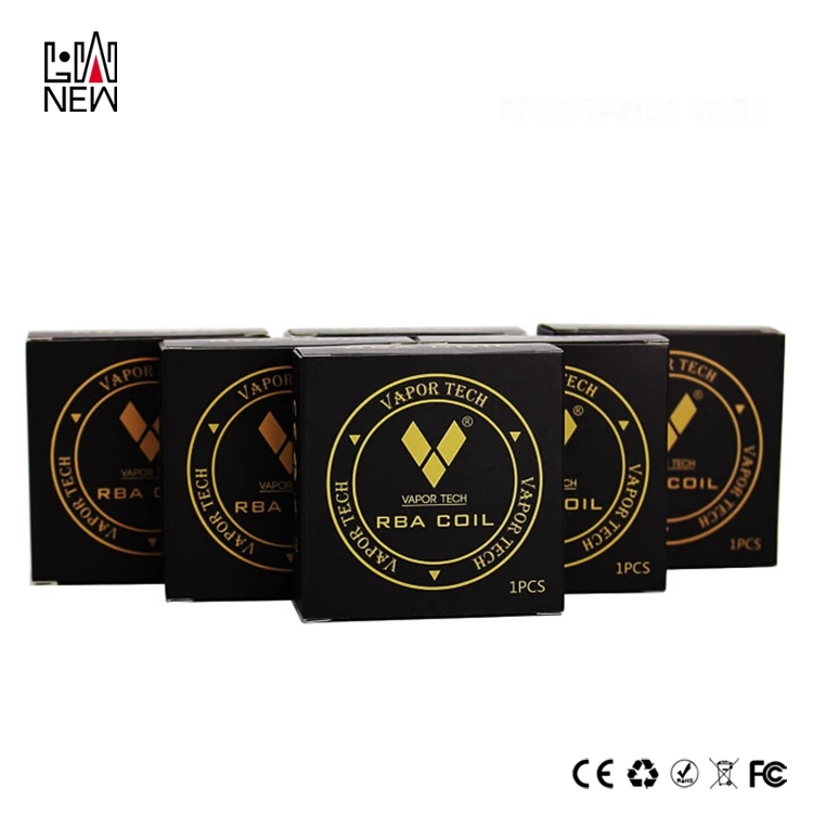 
Kan A1 wire Authentic Vaportech A1 resistance 24g 26g RDA prebuilt-coil wholesale manufacture 