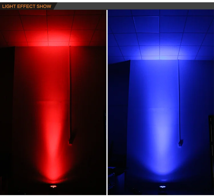 Светодиодный прожектор RGBUV 4 в 1 луч и RGB Стробоскоп для украшения сцены
