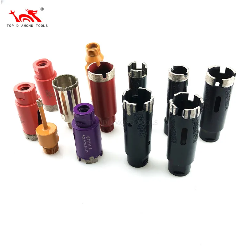Hot Sale Diameter 35mm Diamond Core Drill Bits For Dry Drilling Granite Marble Hard Rock Stone