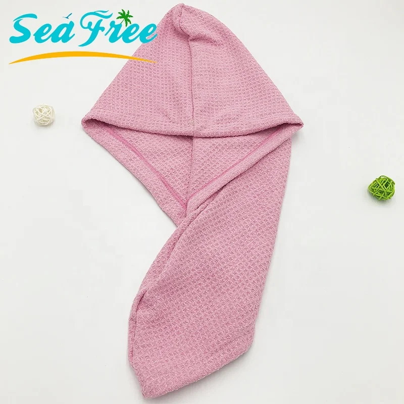 Shower Hair Towel Wrap Super Absorbent Microfiber Hair Towel Shower and Swimming Soft Hair Turban Drying Cap