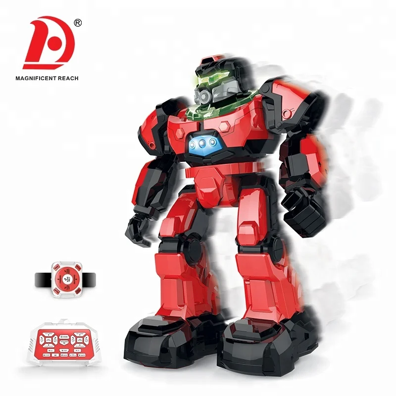HUADA 2021 Wholesale USB Line Multifunctional Smart Follow Rc Boxing Toy Robot for Kids Playing
