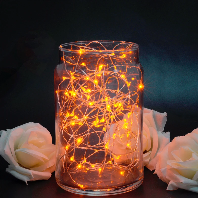 Merry Christmas Led Curtain Light Glow In The Dark Home Decor Lighting