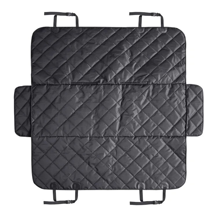 
Wholesale Manufacturer 100% Waterproof Dog Car Seat Hammock Cover with Side Flaps, Scratch-proof Padded for Cars and SUVs 