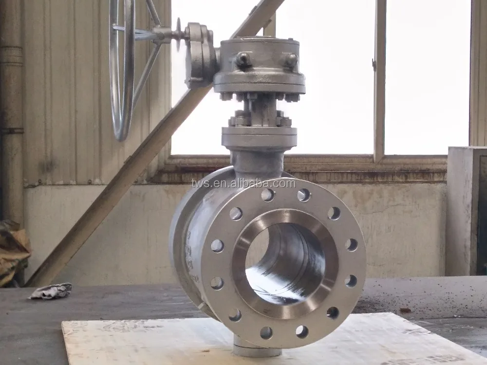 8 Inch 600LB Gear Operated Trunnion Ball Valve