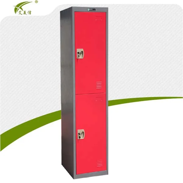 2 door chinese wardrobe/steel colorful door locker/godrej almirah size
